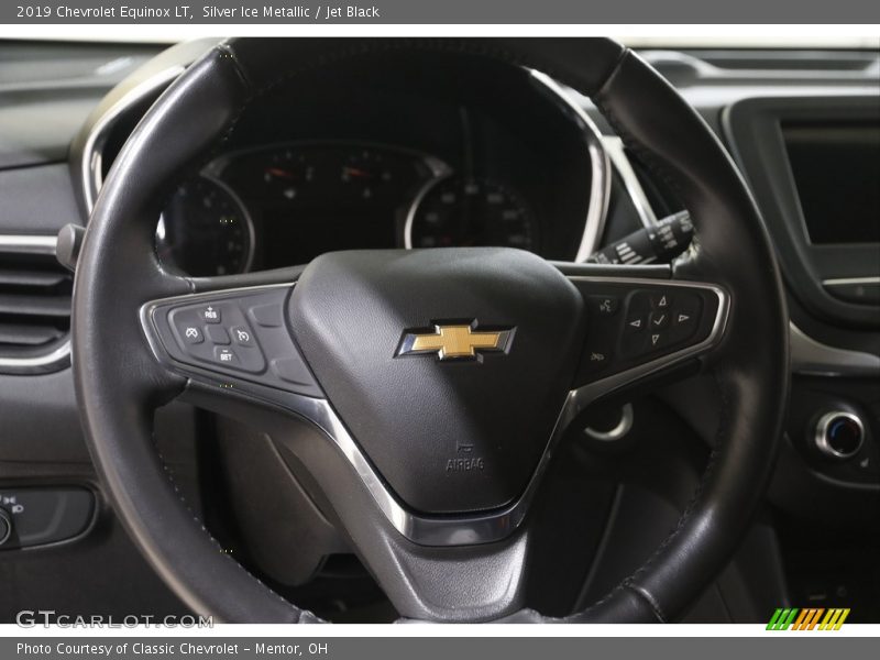 Silver Ice Metallic / Jet Black 2019 Chevrolet Equinox LT
