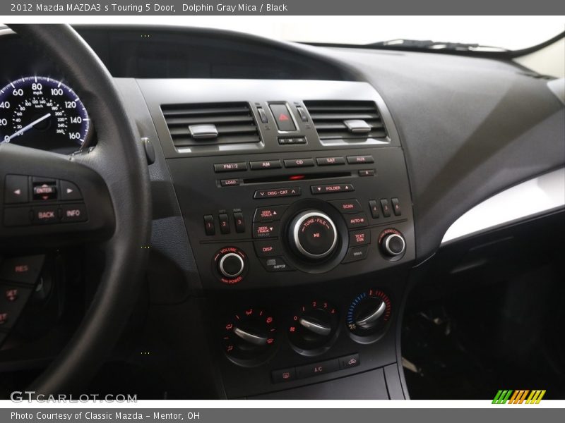Controls of 2012 MAZDA3 s Touring 5 Door