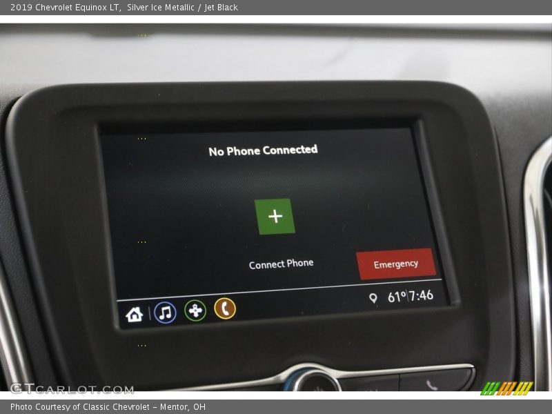 Silver Ice Metallic / Jet Black 2019 Chevrolet Equinox LT