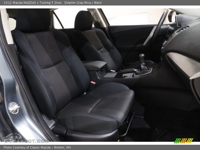 Front Seat of 2012 MAZDA3 s Touring 5 Door