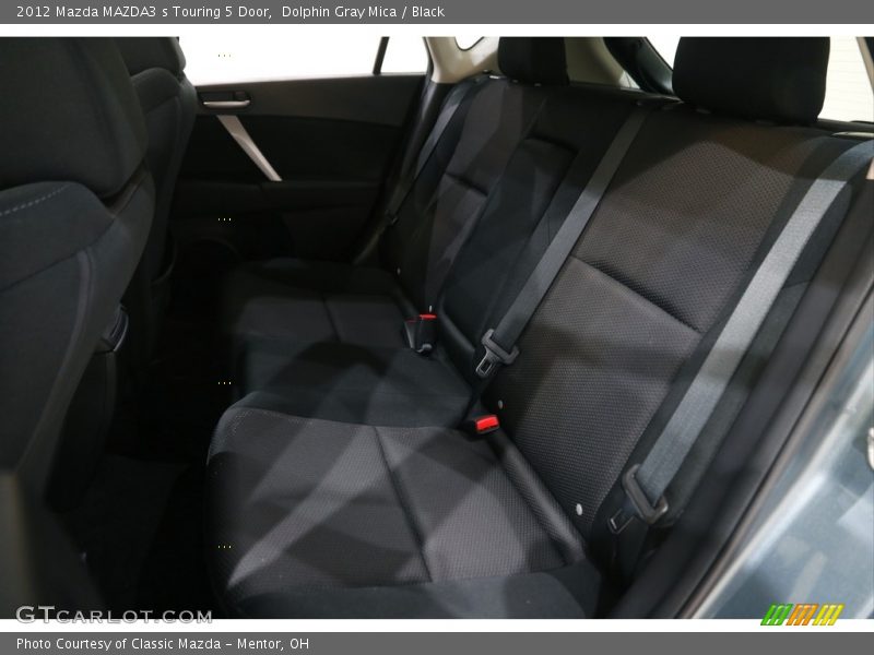 Dolphin Gray Mica / Black 2012 Mazda MAZDA3 s Touring 5 Door