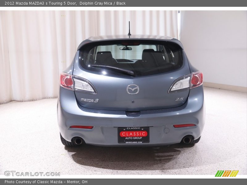 Dolphin Gray Mica / Black 2012 Mazda MAZDA3 s Touring 5 Door