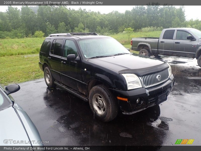 Black / Midnight Grey 2005 Mercury Mountaineer V8 Premier AWD