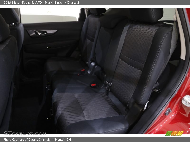 Scarlet Ember / Charcoal 2019 Nissan Rogue SL AWD