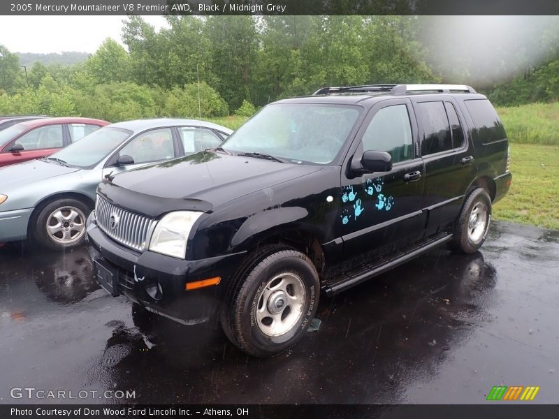 Black / Midnight Grey 2005 Mercury Mountaineer V8 Premier AWD