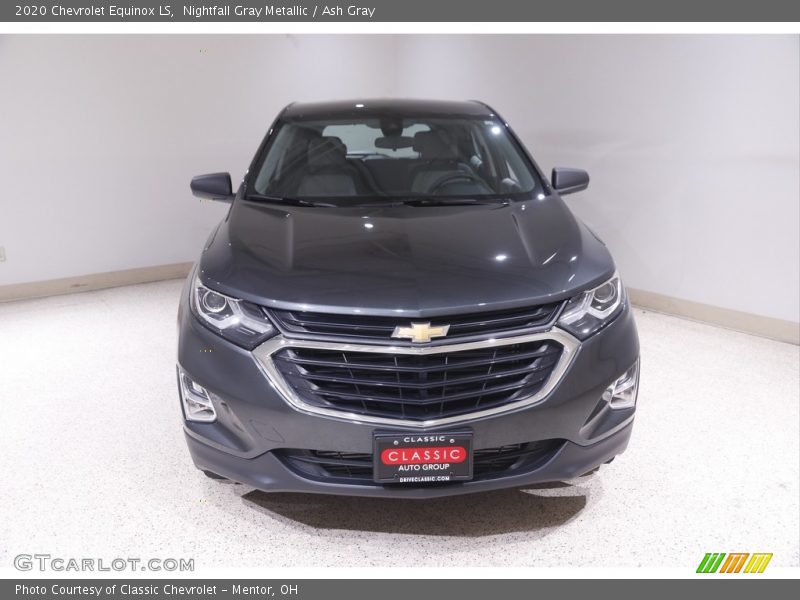 Nightfall Gray Metallic / Ash Gray 2020 Chevrolet Equinox LS