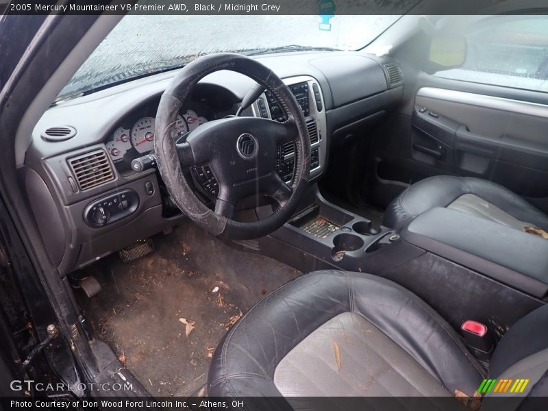 Black / Midnight Grey 2005 Mercury Mountaineer V8 Premier AWD