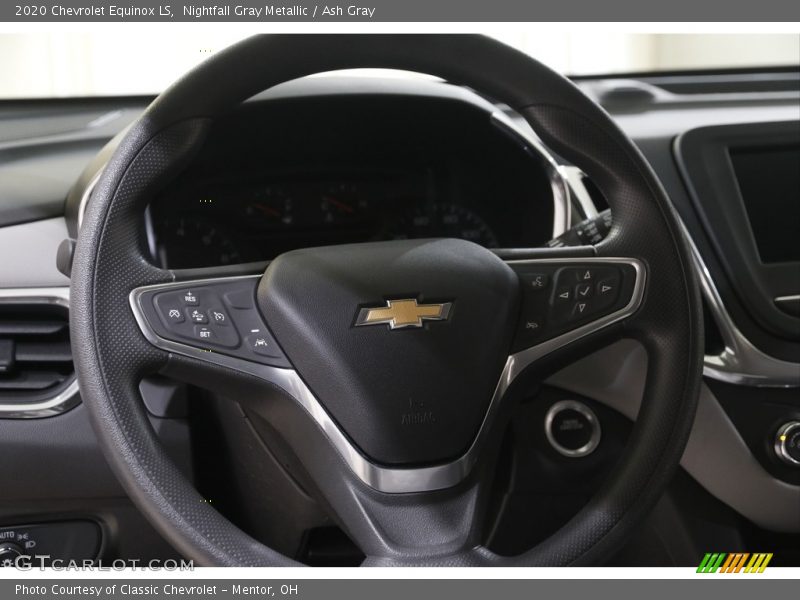 Nightfall Gray Metallic / Ash Gray 2020 Chevrolet Equinox LS