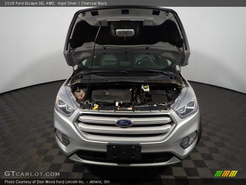 Ingot Silver / Charcoal Black 2018 Ford Escape SEL 4WD