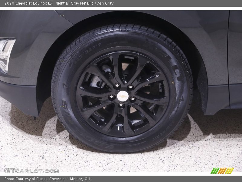 Nightfall Gray Metallic / Ash Gray 2020 Chevrolet Equinox LS