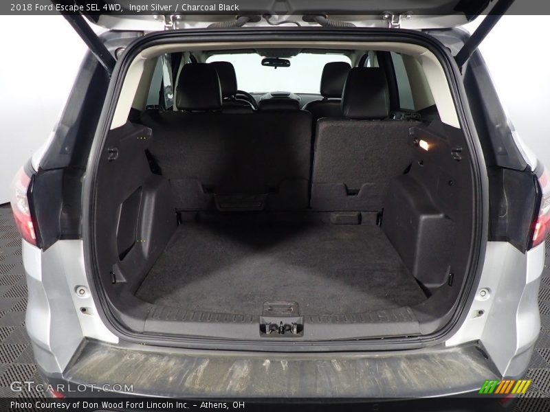 Ingot Silver / Charcoal Black 2018 Ford Escape SEL 4WD