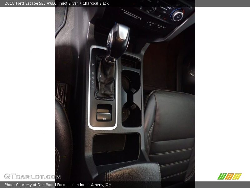 Ingot Silver / Charcoal Black 2018 Ford Escape SEL 4WD