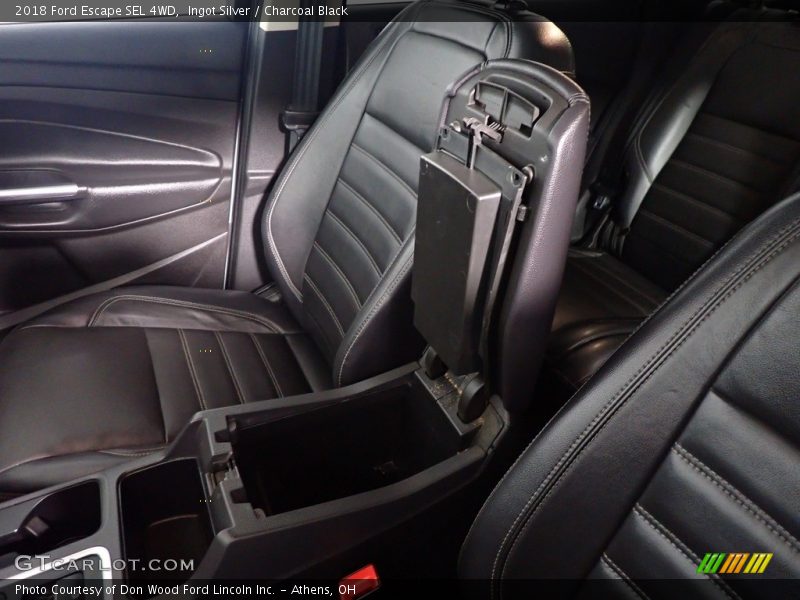 Ingot Silver / Charcoal Black 2018 Ford Escape SEL 4WD