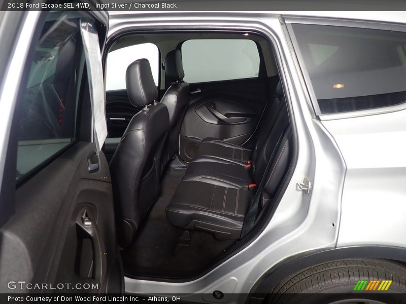 Ingot Silver / Charcoal Black 2018 Ford Escape SEL 4WD