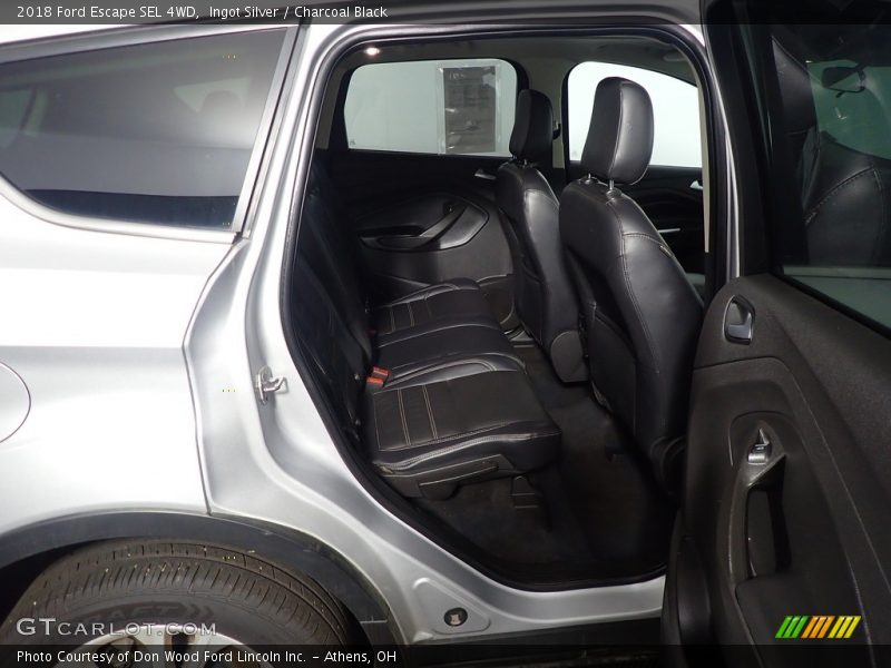 Ingot Silver / Charcoal Black 2018 Ford Escape SEL 4WD