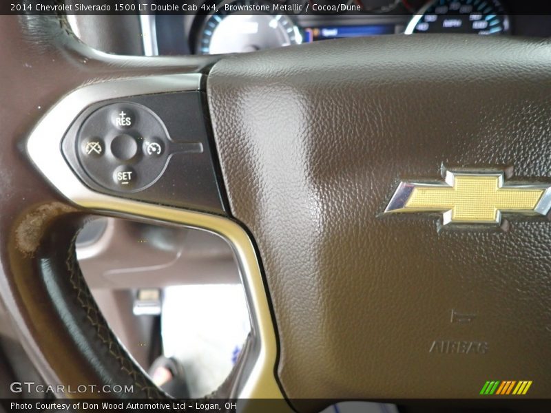 Brownstone Metallic / Cocoa/Dune 2014 Chevrolet Silverado 1500 LT Double Cab 4x4