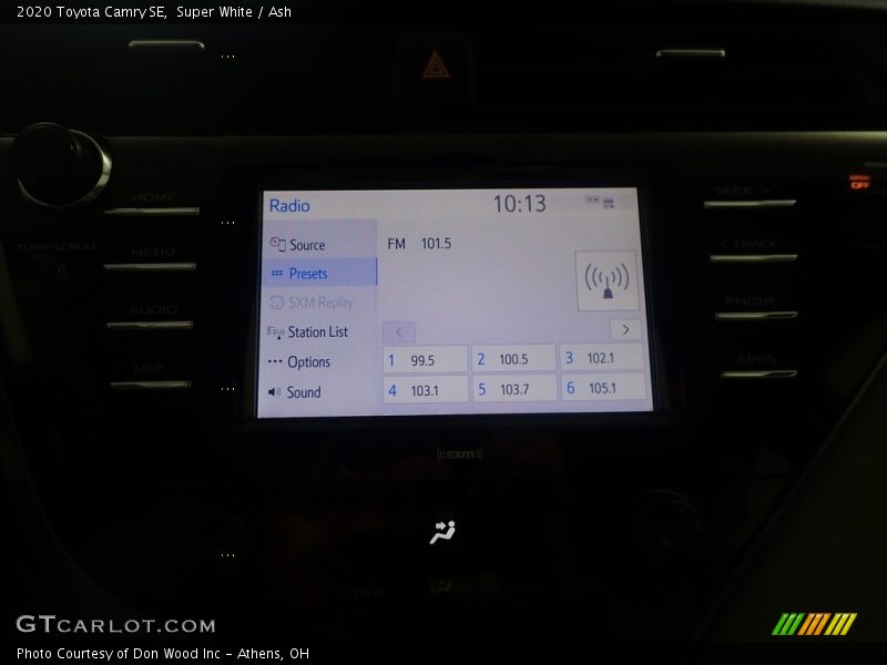 Super White / Ash 2020 Toyota Camry SE