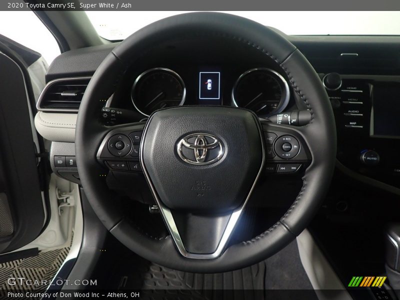 Super White / Ash 2020 Toyota Camry SE