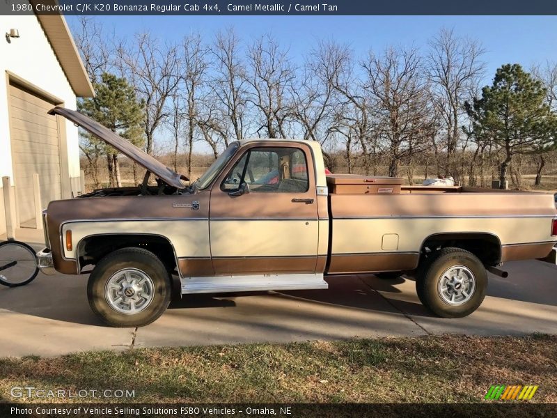  1980 C/K K20 Bonanza Regular Cab 4x4 Camel Metallic