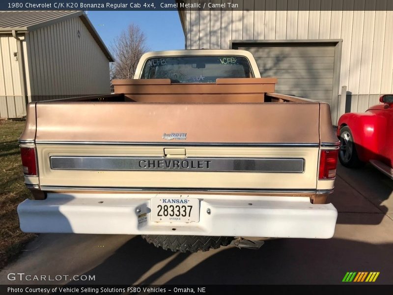 Camel Metallic / Camel Tan 1980 Chevrolet C/K K20 Bonanza Regular Cab 4x4
