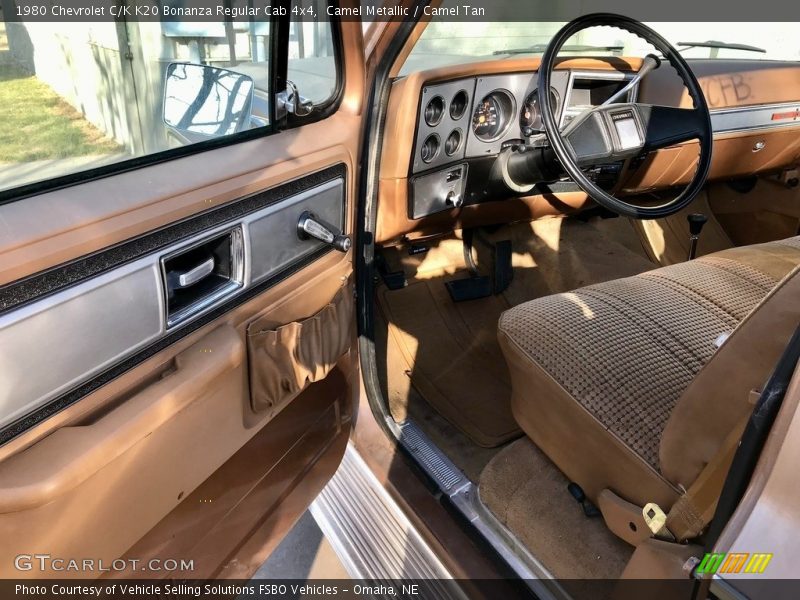  1980 C/K K20 Bonanza Regular Cab 4x4 Camel Tan Interior