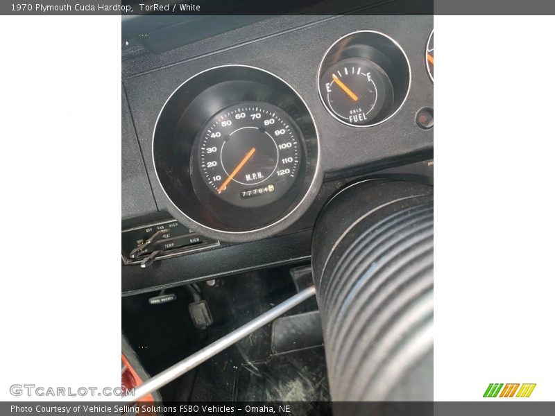  1970 Cuda Hardtop Hardtop Gauges