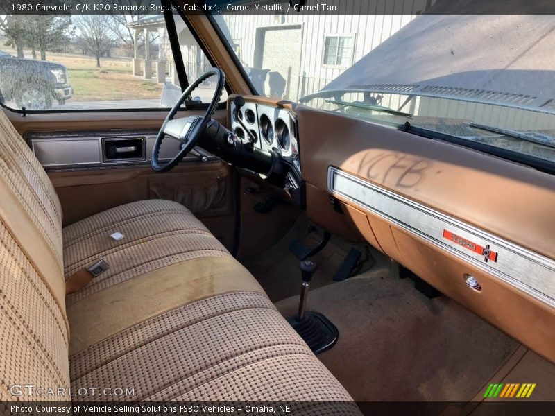 Front Seat of 1980 C/K K20 Bonanza Regular Cab 4x4