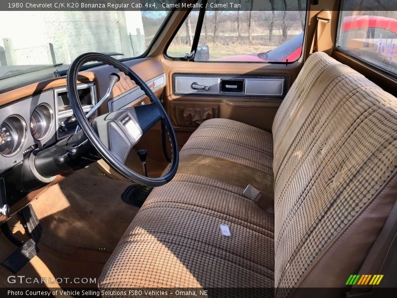 Front Seat of 1980 C/K K20 Bonanza Regular Cab 4x4