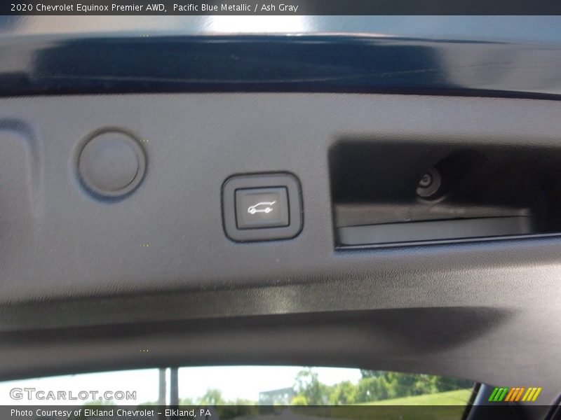 Pacific Blue Metallic / Ash Gray 2020 Chevrolet Equinox Premier AWD