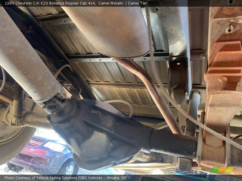Undercarriage of 1980 C/K K20 Bonanza Regular Cab 4x4