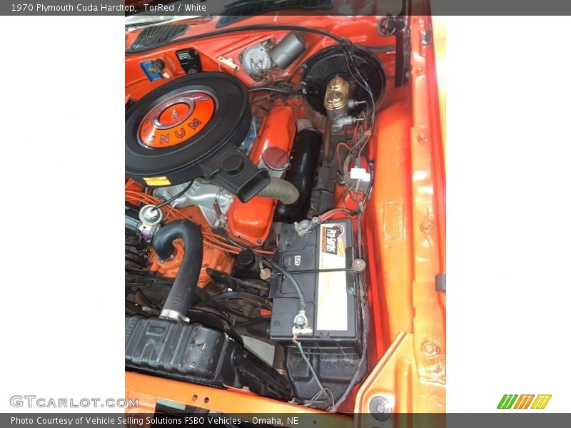  1970 Cuda Hardtop Engine - 383ci. V8