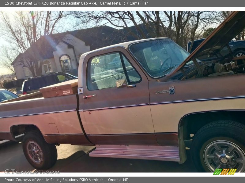  1980 C/K K20 Bonanza Regular Cab 4x4 Camel Metallic