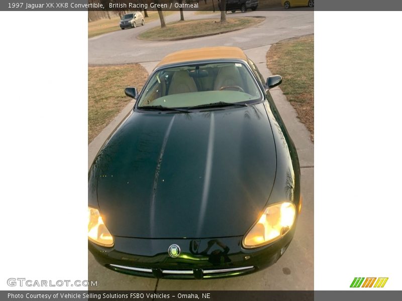 British Racing Green / Oatmeal 1997 Jaguar XK XK8 Convertible