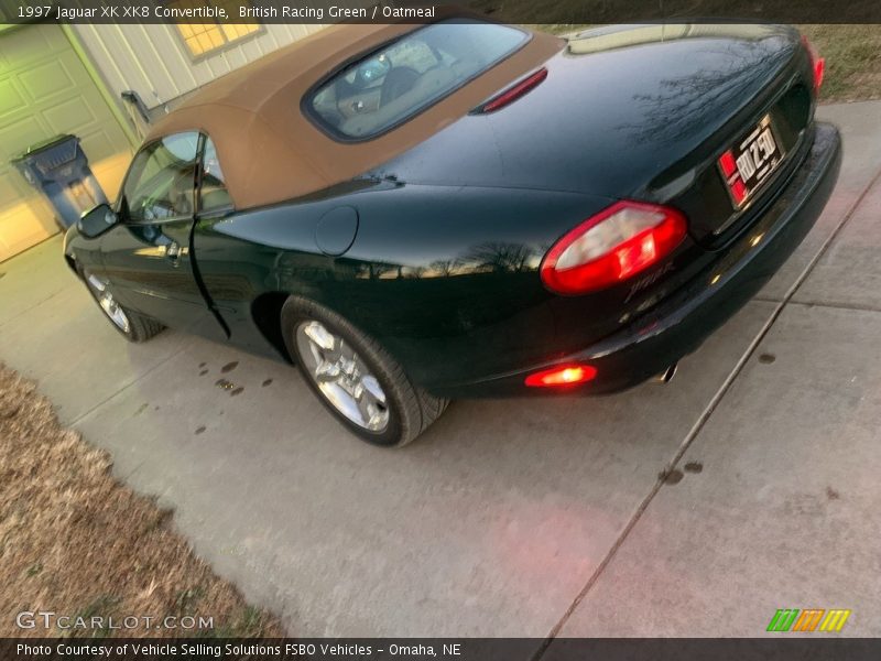 British Racing Green / Oatmeal 1997 Jaguar XK XK8 Convertible