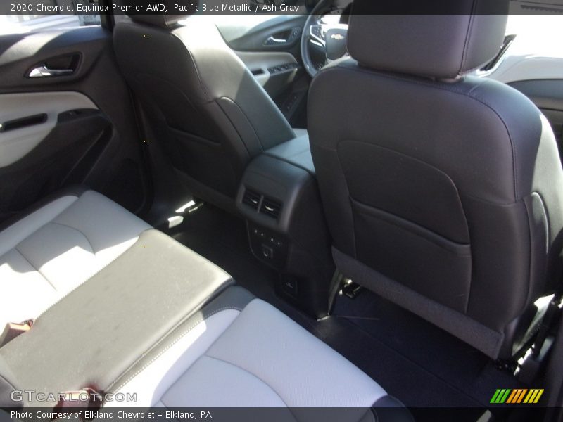 Pacific Blue Metallic / Ash Gray 2020 Chevrolet Equinox Premier AWD