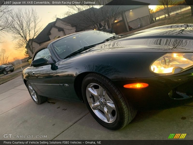 British Racing Green / Oatmeal 1997 Jaguar XK XK8 Convertible