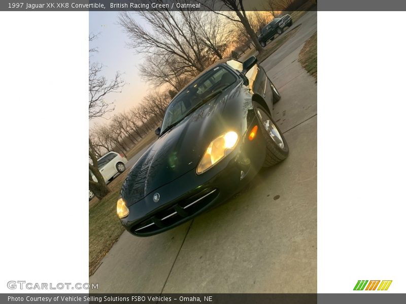 British Racing Green / Oatmeal 1997 Jaguar XK XK8 Convertible