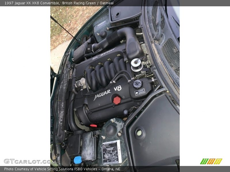 British Racing Green / Oatmeal 1997 Jaguar XK XK8 Convertible