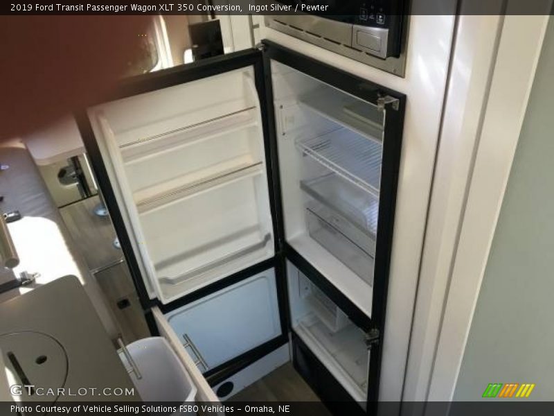 Ingot Silver / Pewter 2019 Ford Transit Passenger Wagon XLT 350 Conversion