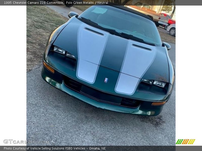 Polo Green Metallic / Neutral 1995 Chevrolet Camaro Z28 Convertible