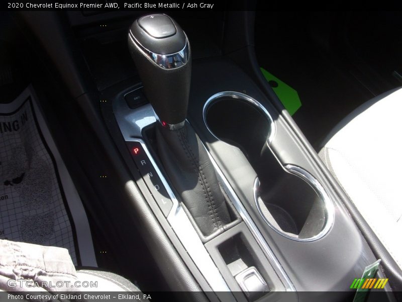 Pacific Blue Metallic / Ash Gray 2020 Chevrolet Equinox Premier AWD