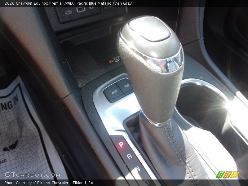 Pacific Blue Metallic / Ash Gray 2020 Chevrolet Equinox Premier AWD