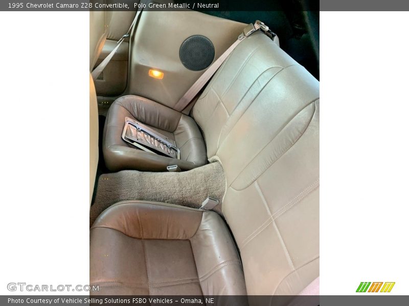 Polo Green Metallic / Neutral 1995 Chevrolet Camaro Z28 Convertible