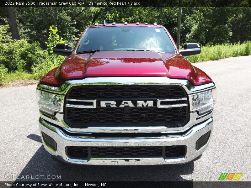 Delmonico Red Pearl / Black 2022 Ram 2500 Tradesman Crew Cab 4x4