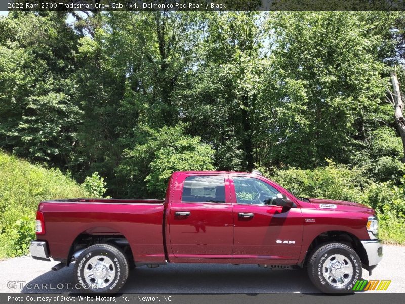 Delmonico Red Pearl / Black 2022 Ram 2500 Tradesman Crew Cab 4x4