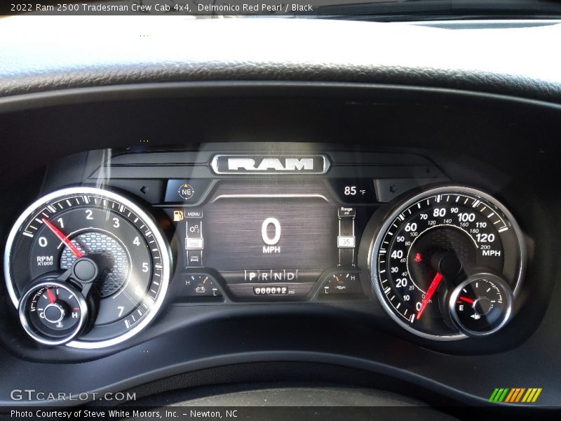 Delmonico Red Pearl / Black 2022 Ram 2500 Tradesman Crew Cab 4x4