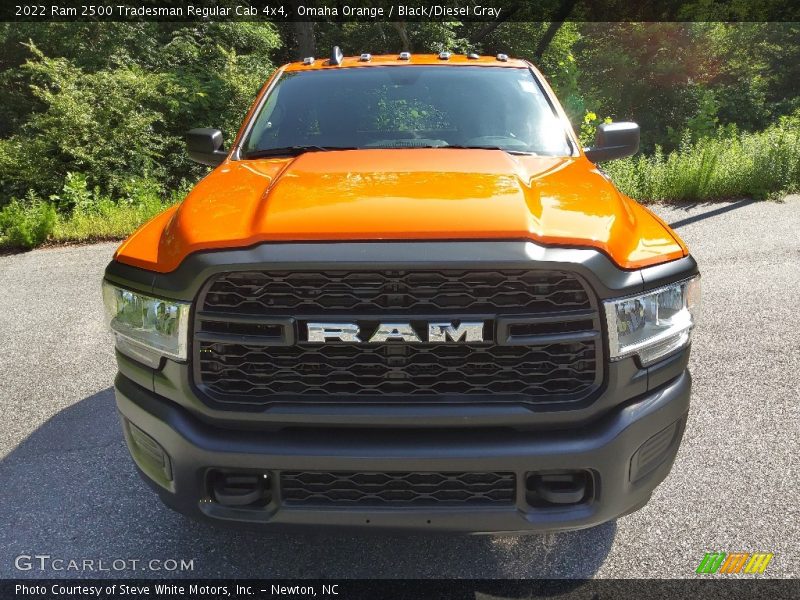 Omaha Orange / Black/Diesel Gray 2022 Ram 2500 Tradesman Regular Cab 4x4