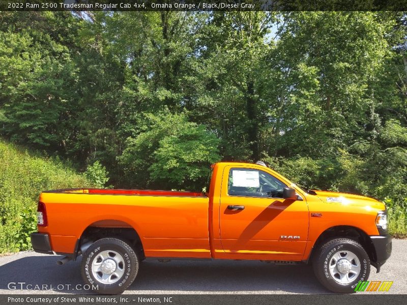  2022 2500 Tradesman Regular Cab 4x4 Omaha Orange