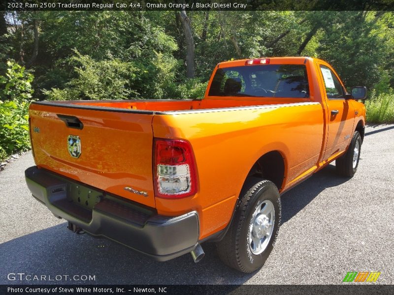 Omaha Orange / Black/Diesel Gray 2022 Ram 2500 Tradesman Regular Cab 4x4