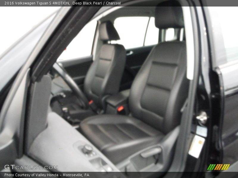 Deep Black Pearl / Charcoal 2016 Volkswagen Tiguan S 4MOTION